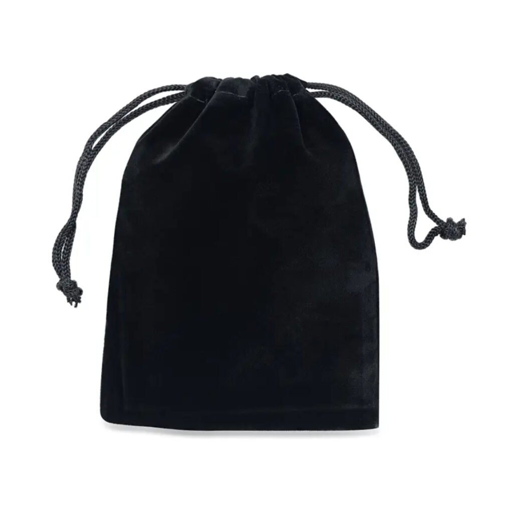 suede jewelry bag