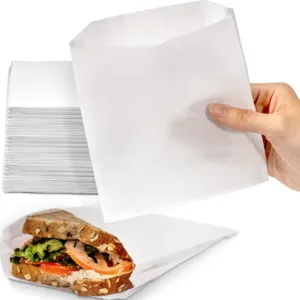 Snack Bag (White & Kraft)